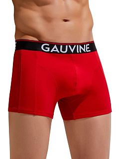 Яркие боксеры из хлопка красного цвета GAUVINE RTGAU3011-06